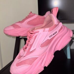 Steve Madden Women's Bubblegum Pink Sneakers
